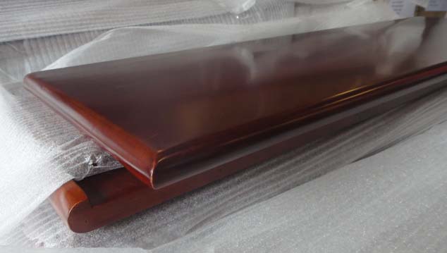 Stair tread with bull nose